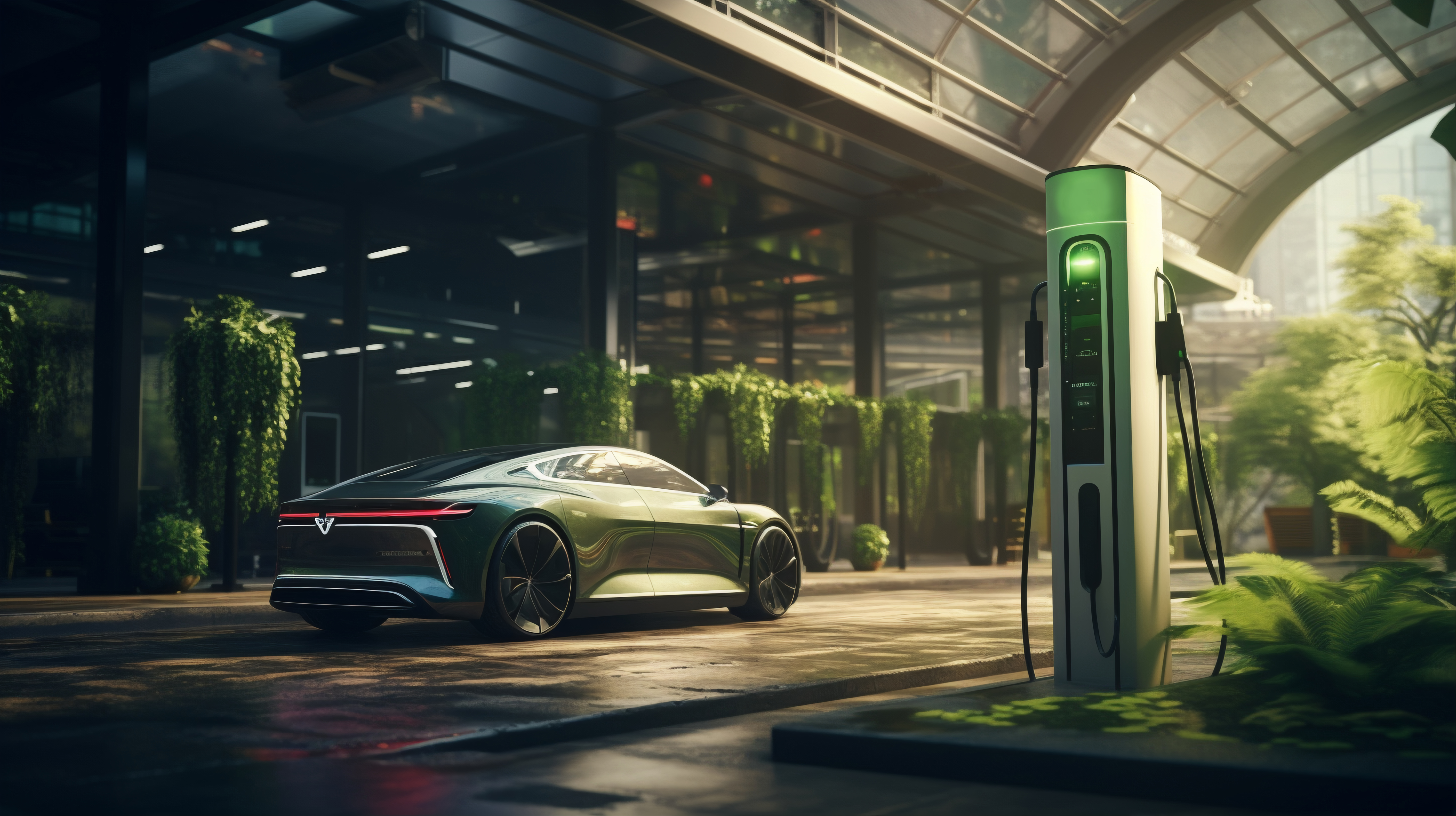 EV Charger Background